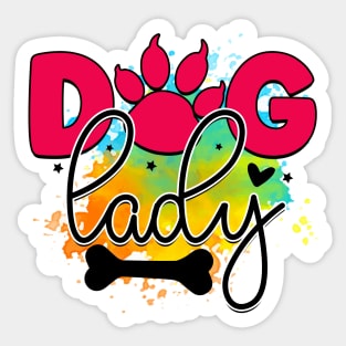 Pawsitively Hilarious: A Shirt for Dog Lovers Sticker